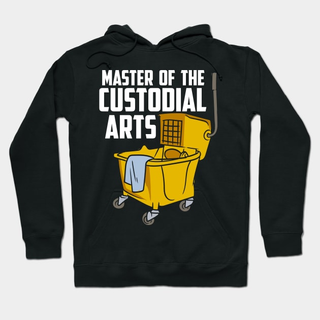 Custodian, School Custodian, Janitor, Funny Housekeeper Hoodie by maxdax